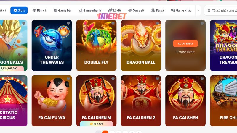 Vài nét về game nổ hũ Mebet