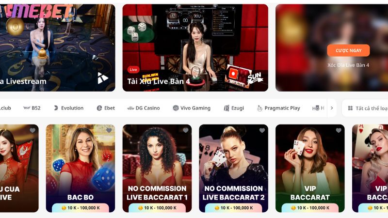 Nhà phát hành game nổi tiếng tại Mebet